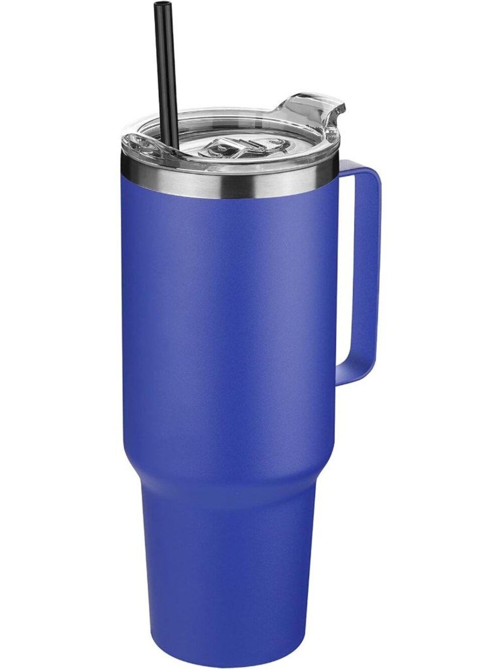 40 oz Stainless Steel Tumbler with Handle, Vacuum Insulated Travel Mug, Durable